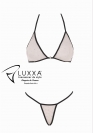 Luxxa SOUTIEN GORGE INVISIBLE NOIR STRASS 2