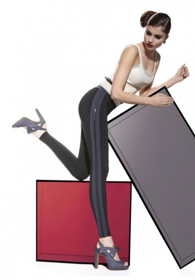Leggings Sport Bas Bleu Simone