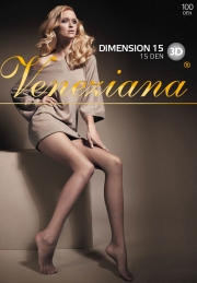 Collants Unis Veneziana DIMENSION 15 3d