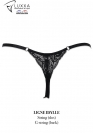 Luxxa STRING FENDU A STRASS BLEU 5