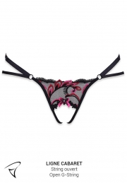 String Nu Luxxa STRING OUVERT A GUIPURE